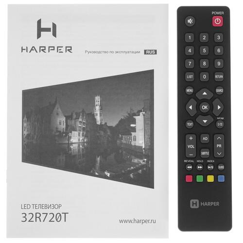 32" (81 см) Телевизор Harper 32R720T черный
