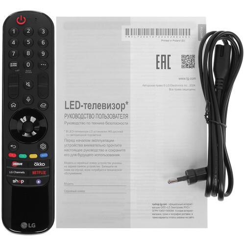 43" (108 см) Телевизор LG 43UT91006LA черный