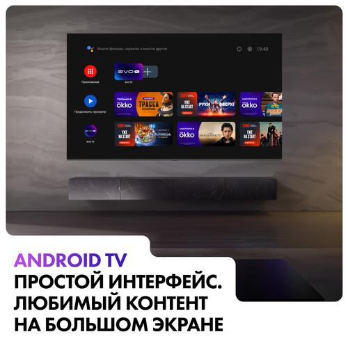 40" (101 см) Телевизор Haier 40 Smart TV D1 PRO черный