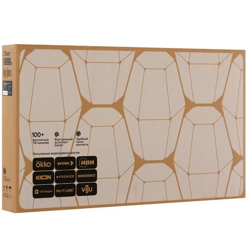 43" (109 см) Телевизор Sber SDX-43U4124 черный