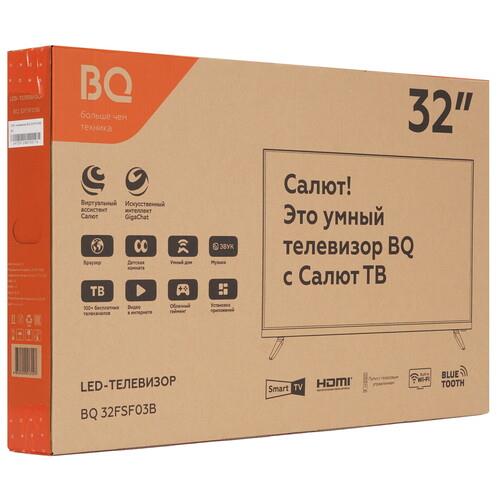32" (81 см) Телевизор BQ 32FSF03B черный
