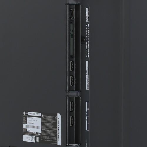 55" (138 см) Телевизор LG 55QNED756RA черный