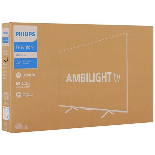 55" (139 см) Телевизор Philips 55PUS8108/60 серый