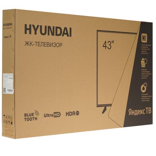 43" (109 см) Телевизор Hyundai H-LED43BU7003 черный