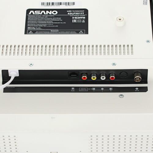 43" (108 см) Телевизор Asano 43LF5011T белый