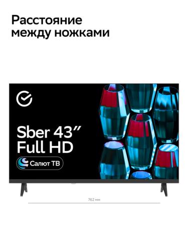 43" (108 см) Телевизор Sber SDX-43F2139 серый